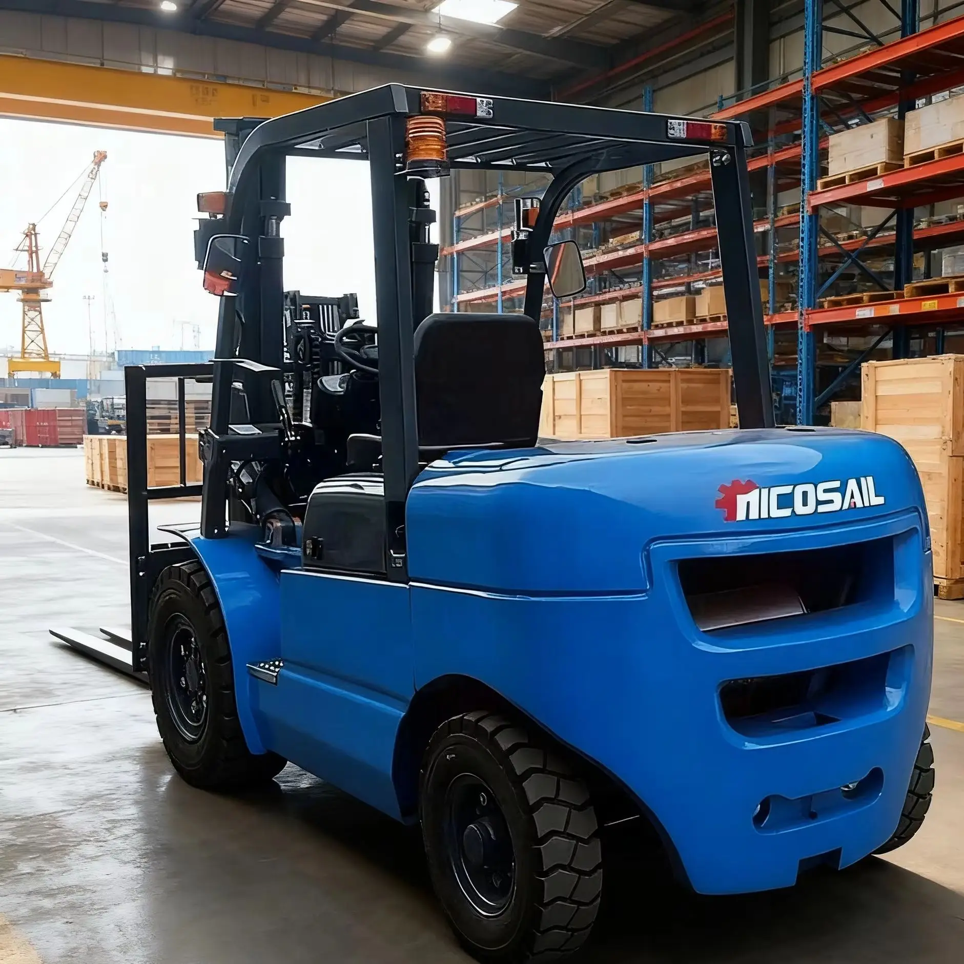 

New Intelligent LPG Electric Forklift 1-Ton 5-Ton Stackable Cargo Lift for Warehouse And Distribution