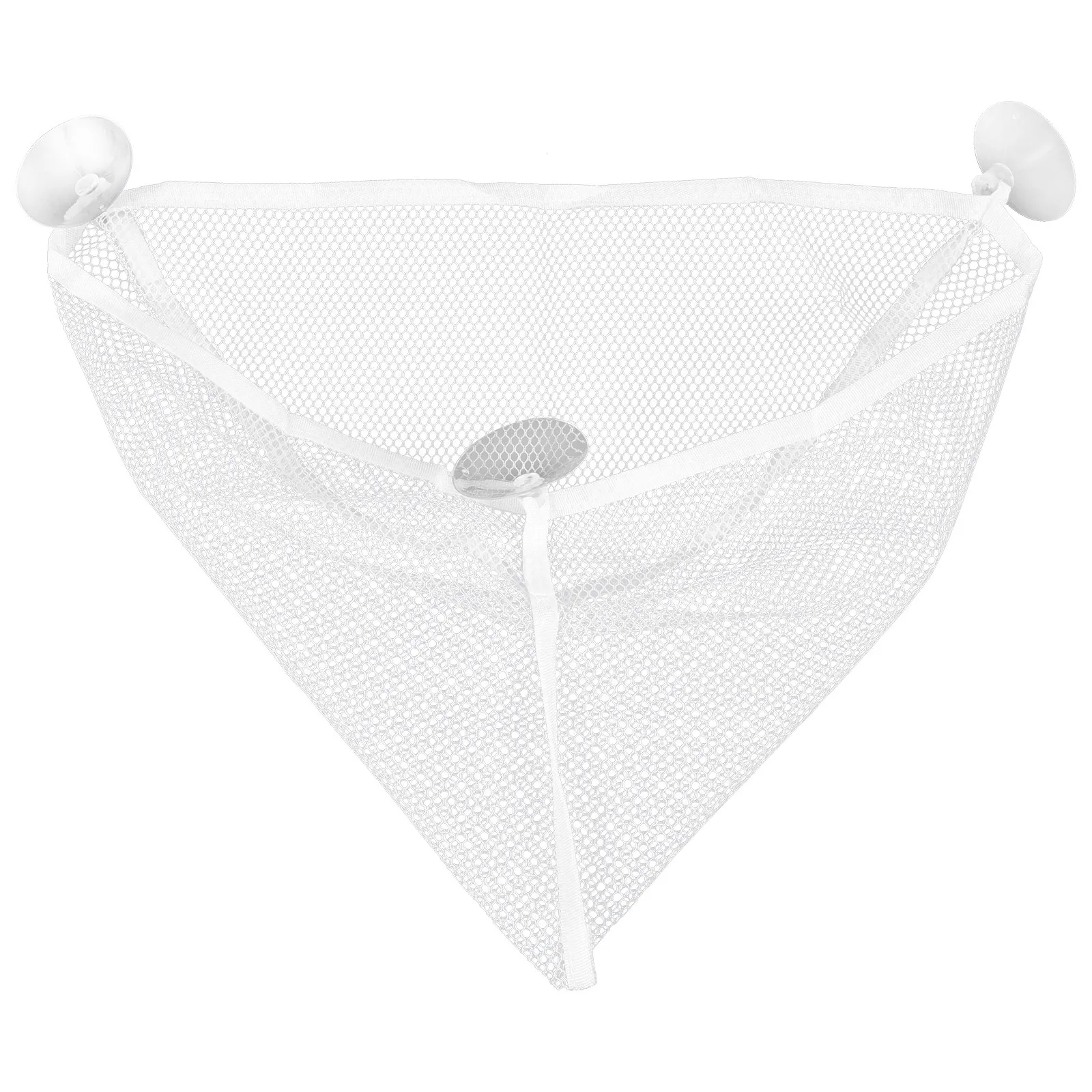 

Bath Organizer Suction Cup Hanging Storage Bag Baby Bathing Supplies Holder Mesh Bag for Bathroom Corner Storage