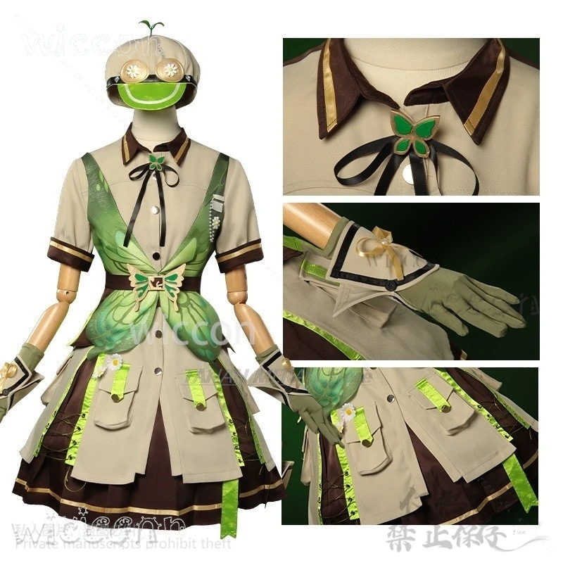 Anime Game Infinity Nikki Cosplay Costume Lolita Dress Hat Accessories FullSet Halloween Christmas Party Girls Customized