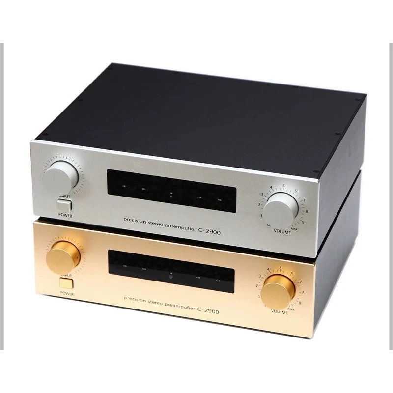 C2900 Fever Preamplifier HiFi Fully Balanced Input, Fully Discrete Class A Amplification, Remote Control Function