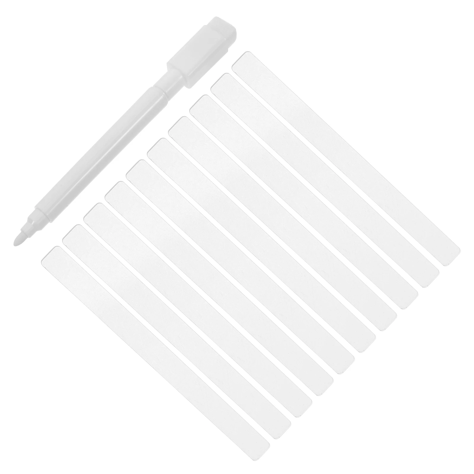 

48pcs Acrylic Garden Marker Plant Labels Lightweight Stake Tags for Flower Beds Gardens Pots Parks Easy Insert Display