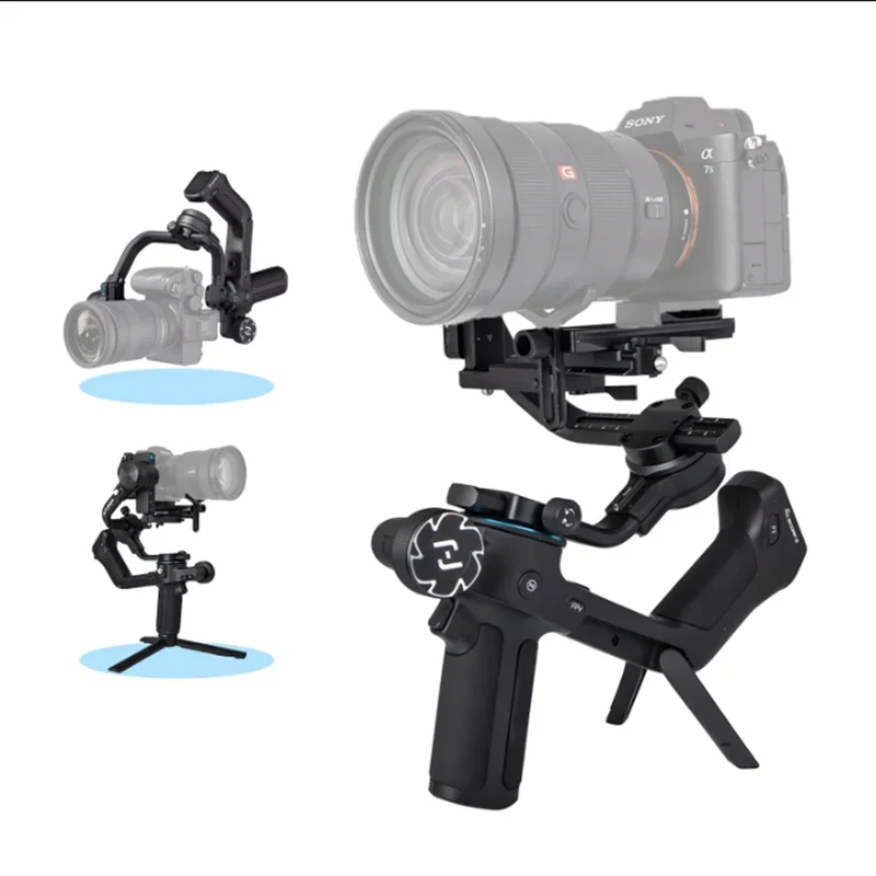 2024 Feiyu SCORP 2 Built-in AI Tracking 3-Axis Handheld Gimbal Stabilizer For DSLR Mirrorless Camera