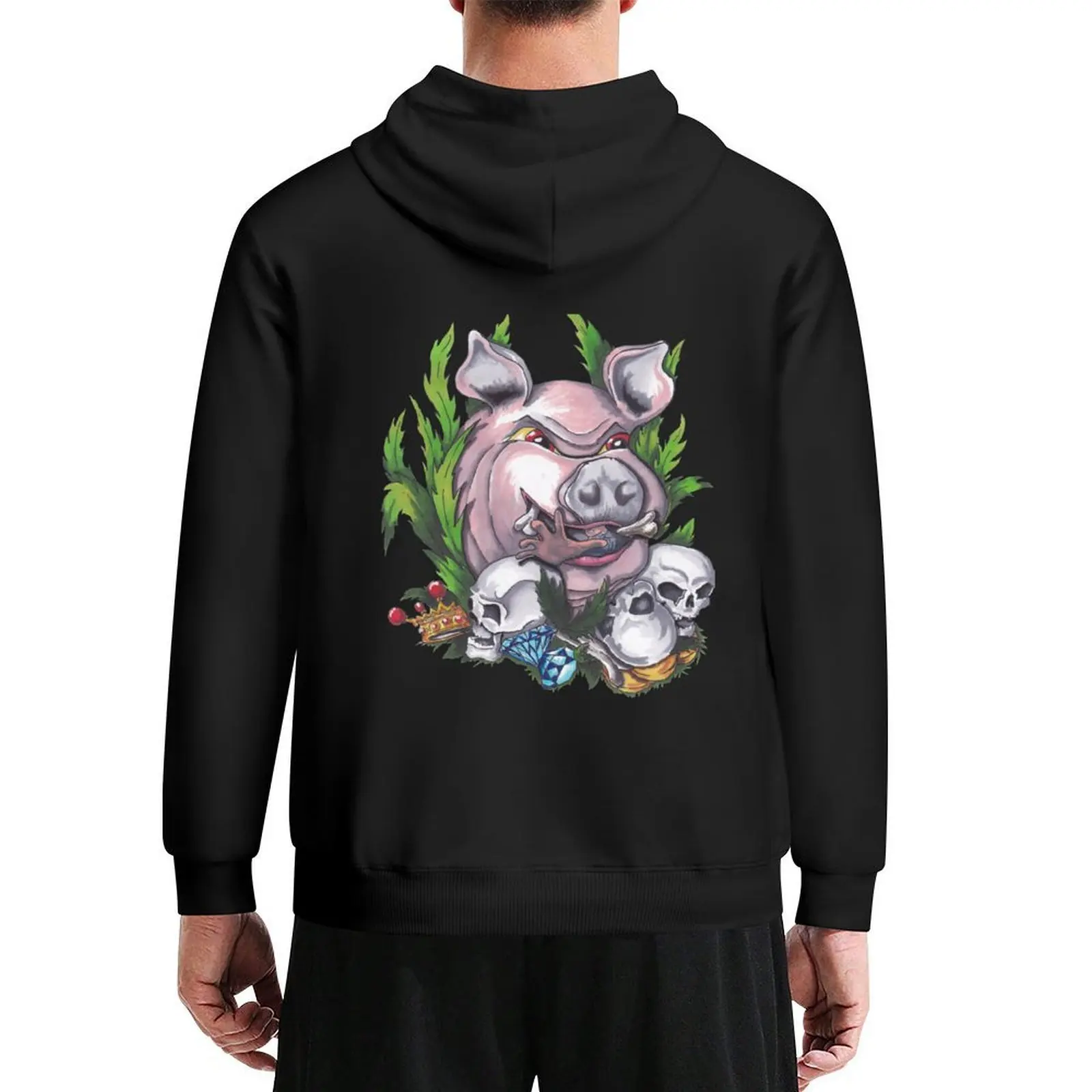 

Hog Of The Forsaken Hoodie men's coat autumn jacket men men's sweat-shirt set mens designer clothes pullover hoodies