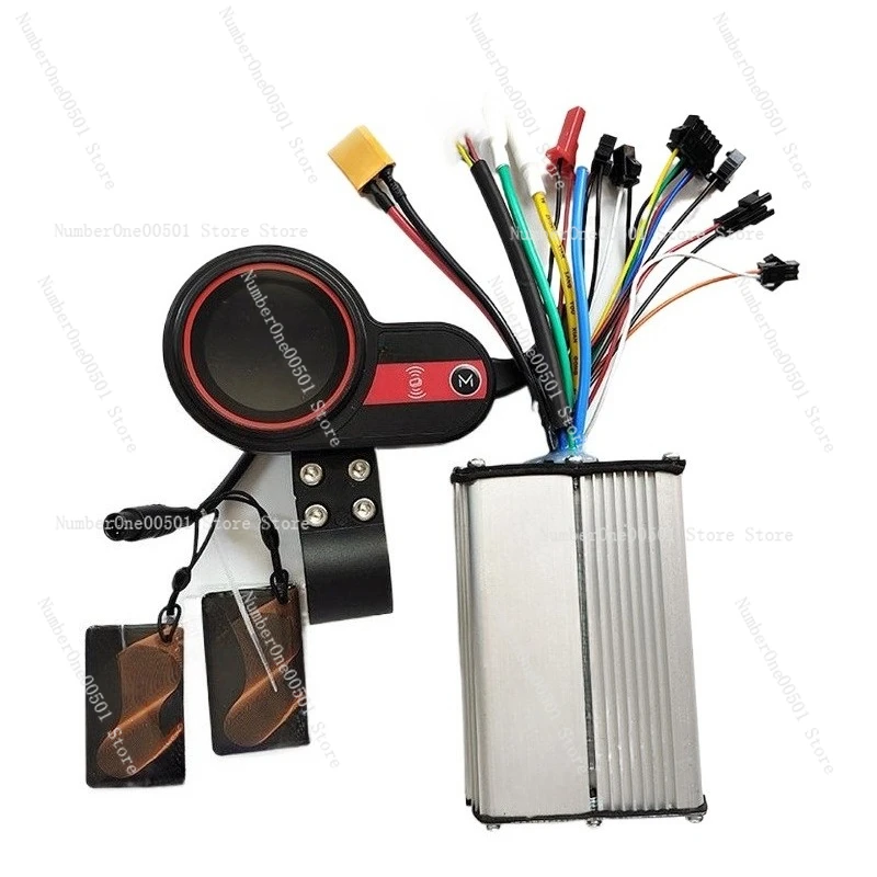 36V 48V Electric Scooter Controller TF-191-FD with Smart Card Unlock Display Dashboard Parts