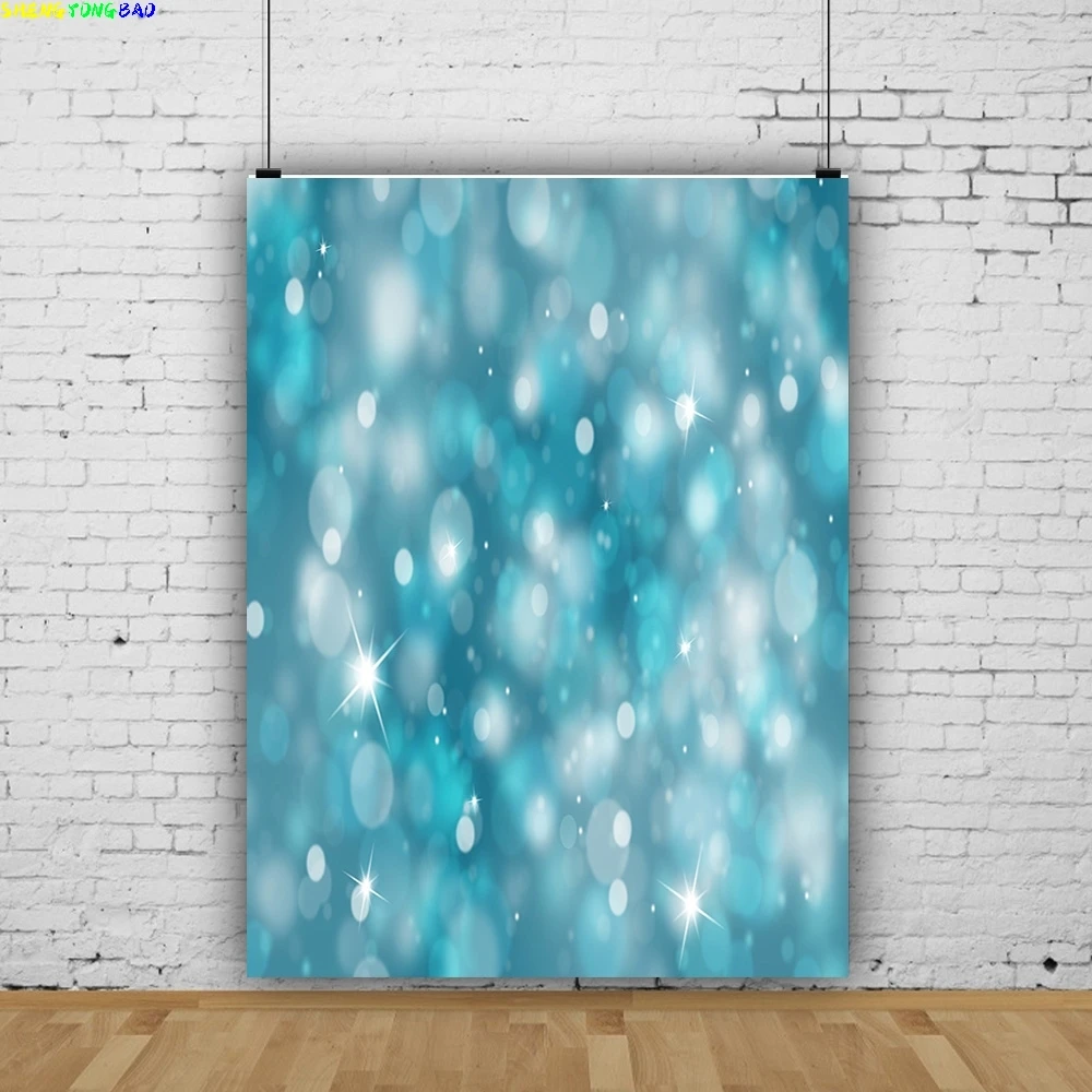 

Vinyl Custom Abstract Bokeh Photography Backdrops Props Glitter Facula Wall And Floor Photo Studio Background GG-01