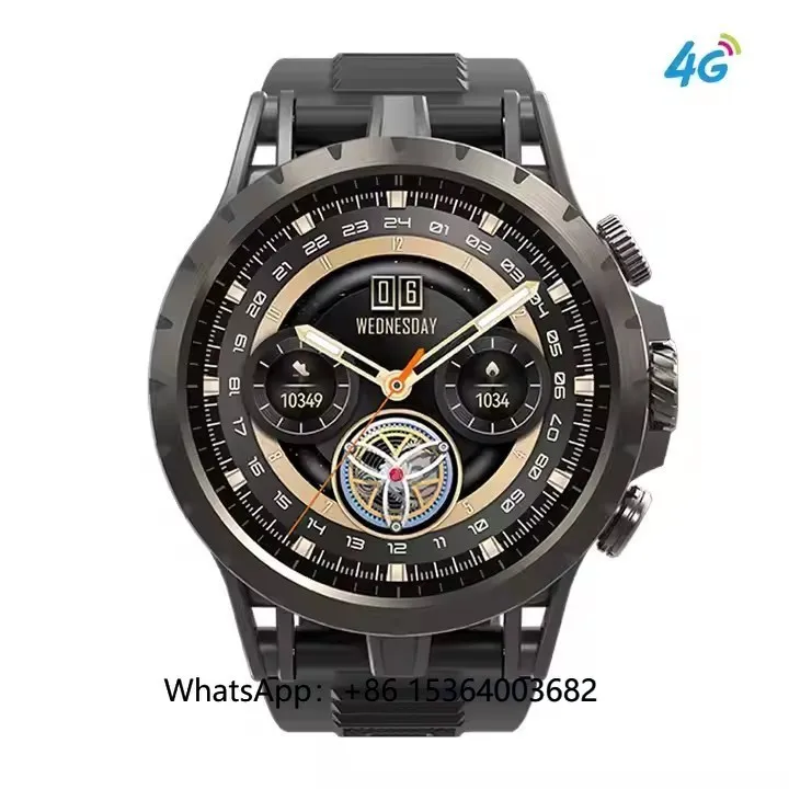 Q85 4G Smart Watch AMOLED IP67 Camera Health Reloj Inteligente Voice Assistant SIM Card Smartwatch Android 8.1