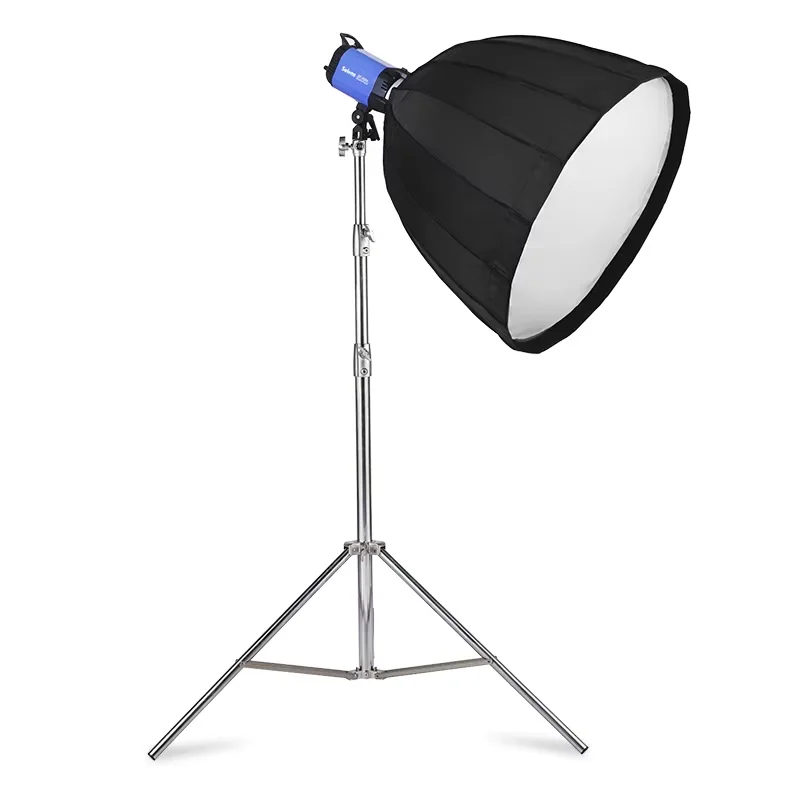 OEM ODM New Arrival 2.8m Photography Stainless Steel Lighting Lamp Holder Soft Box Video Flash Lamp Tripod Light Stand