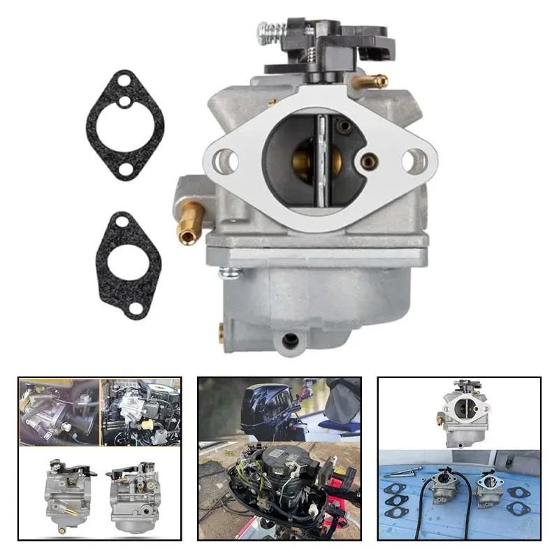 4‑Stroke Outboard Carburetor 3.5HP 4HP 5HP 6HP,Compatible with Nissan TOHATSU Mercury MF3.5 MFS4 MFS5 NFS4 Boat Motor Accessorie