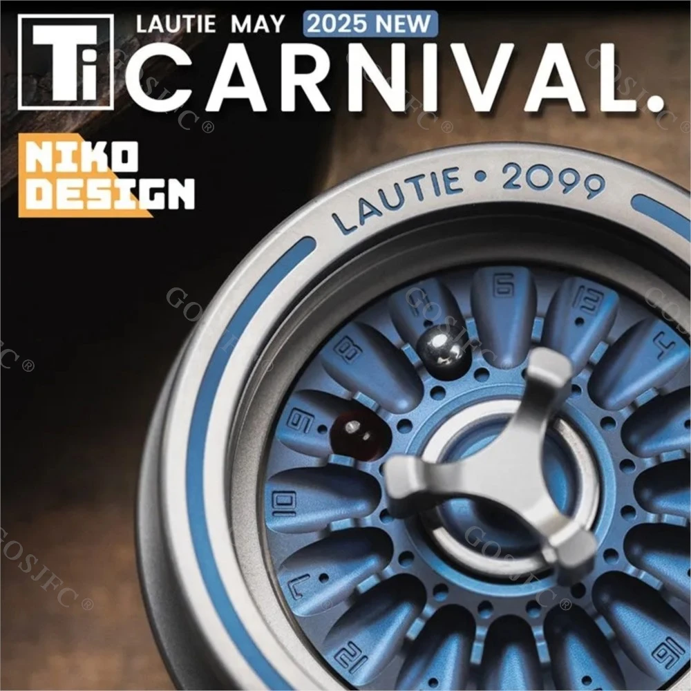 LAUTIE 2025 Nuovo Carnevale Spinner Fidget Spinner 2099 Serie Titanio Fidget Giocattoli Per Adulti Fidget Spinner