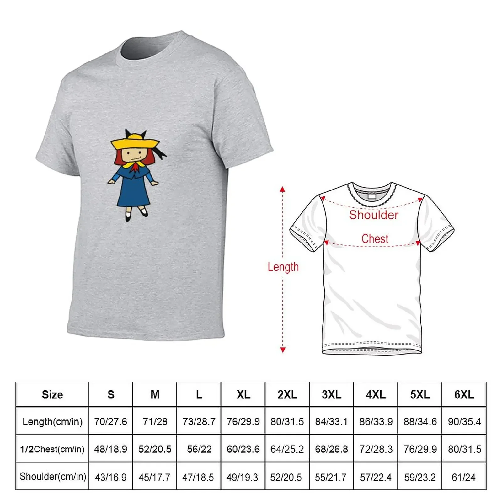 The smallest one was Madeline T-Shirt heavyweights shirts graphic tees animal prinfor boys heavyweight t shirts for men