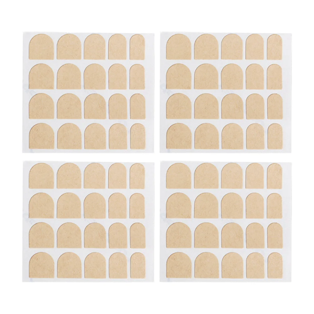 Autocollants pour ongles, 50 feuilles, enveloppes auto-adhésives, onglets de gelée, accessoires de manucure, faciles à enlever, sans résidus