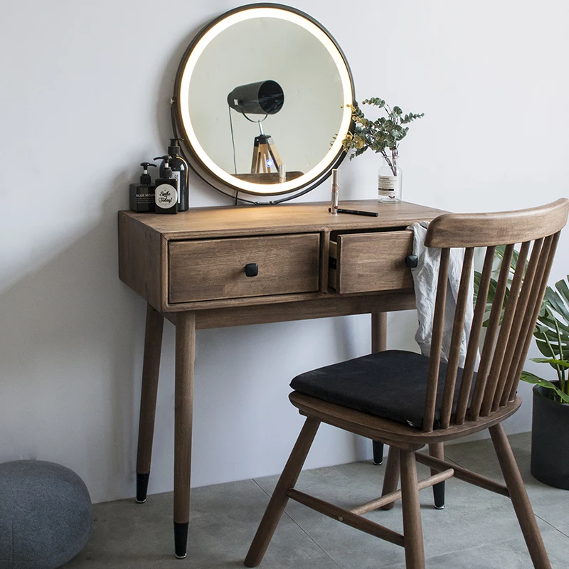 

Vintage Dresser Dressing Table Mirror Bedroom Vanity Mirror Dressing Table Bedroom Storage Penteadeira Feminina Furniture