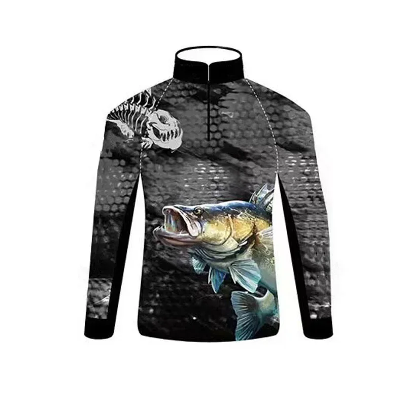 

New Professional Fishing Clothes Lightweight Soft Sunscreen Clothing Anti-UV Jersey Long Sleeve Shirts Outdoors Waders Pesca