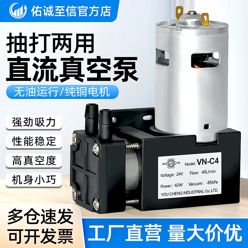 Small vacuum pump DC pump industrial 24v