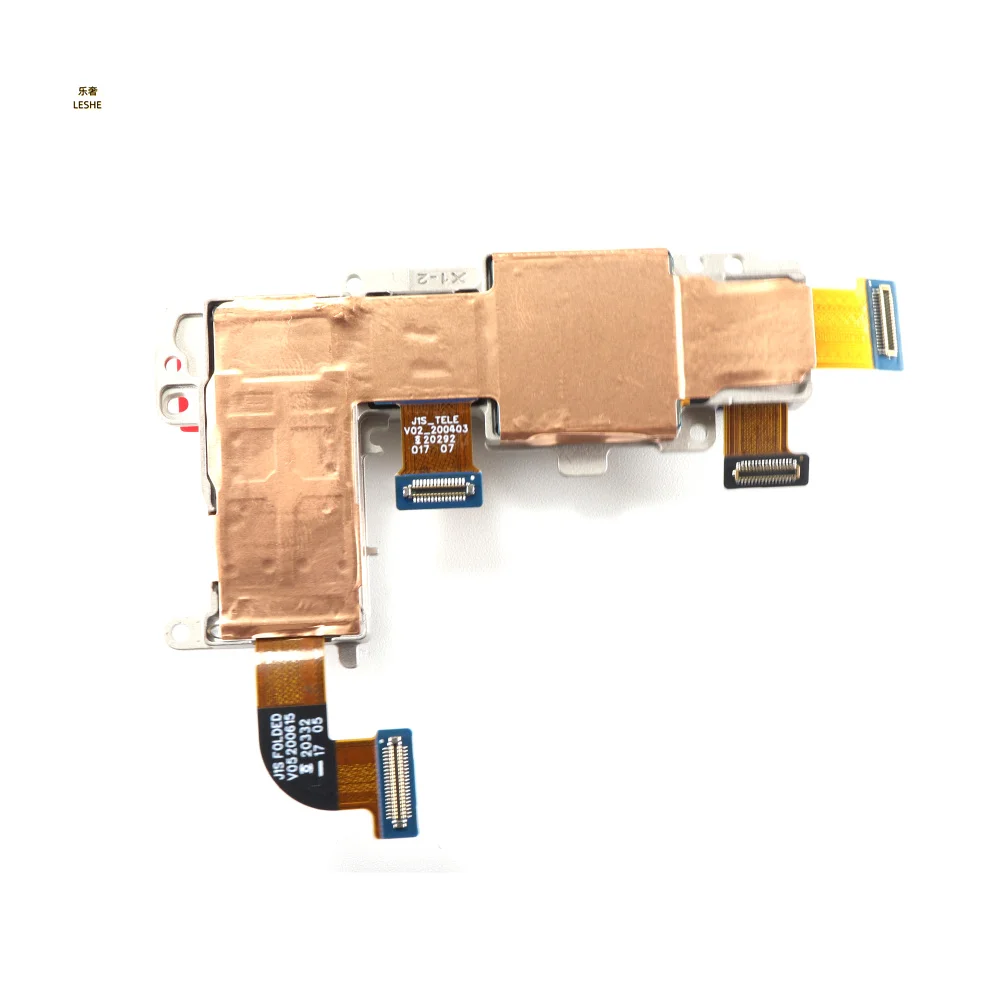 كابل مرن للكاميرا الخلفية الخلفية لهاتف Xiaomi Mi 10 Ultra صغير الحجم يواجه وحدة كاميرا الرؤية الخلفية الرئيسية أجزاء إصلاح M2007J1SC