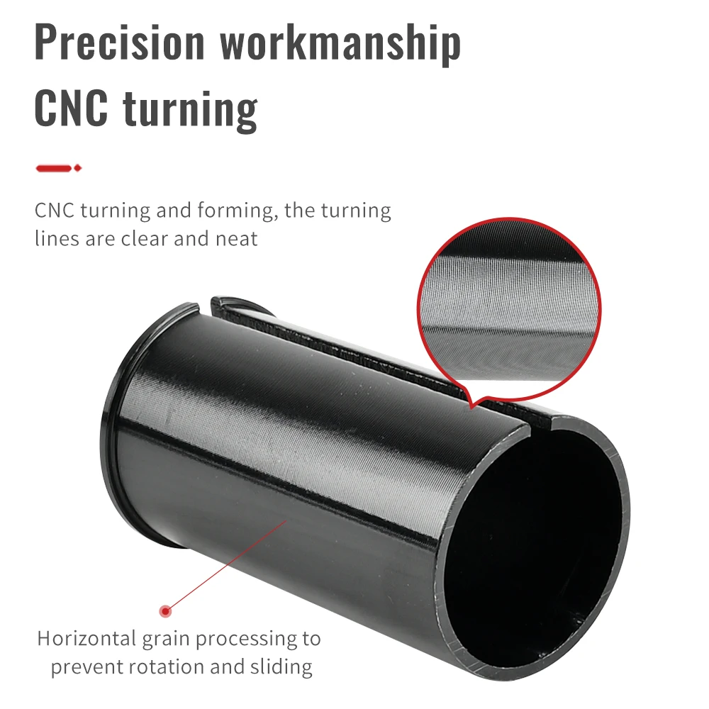 Aluminum Alloy Bicycle Seatpost Sleeve Convert Seat Post Tube Conversion Adapter 27.2 to 28.6 30.0 30.4 30.8 31.6 33.9mm Diamete