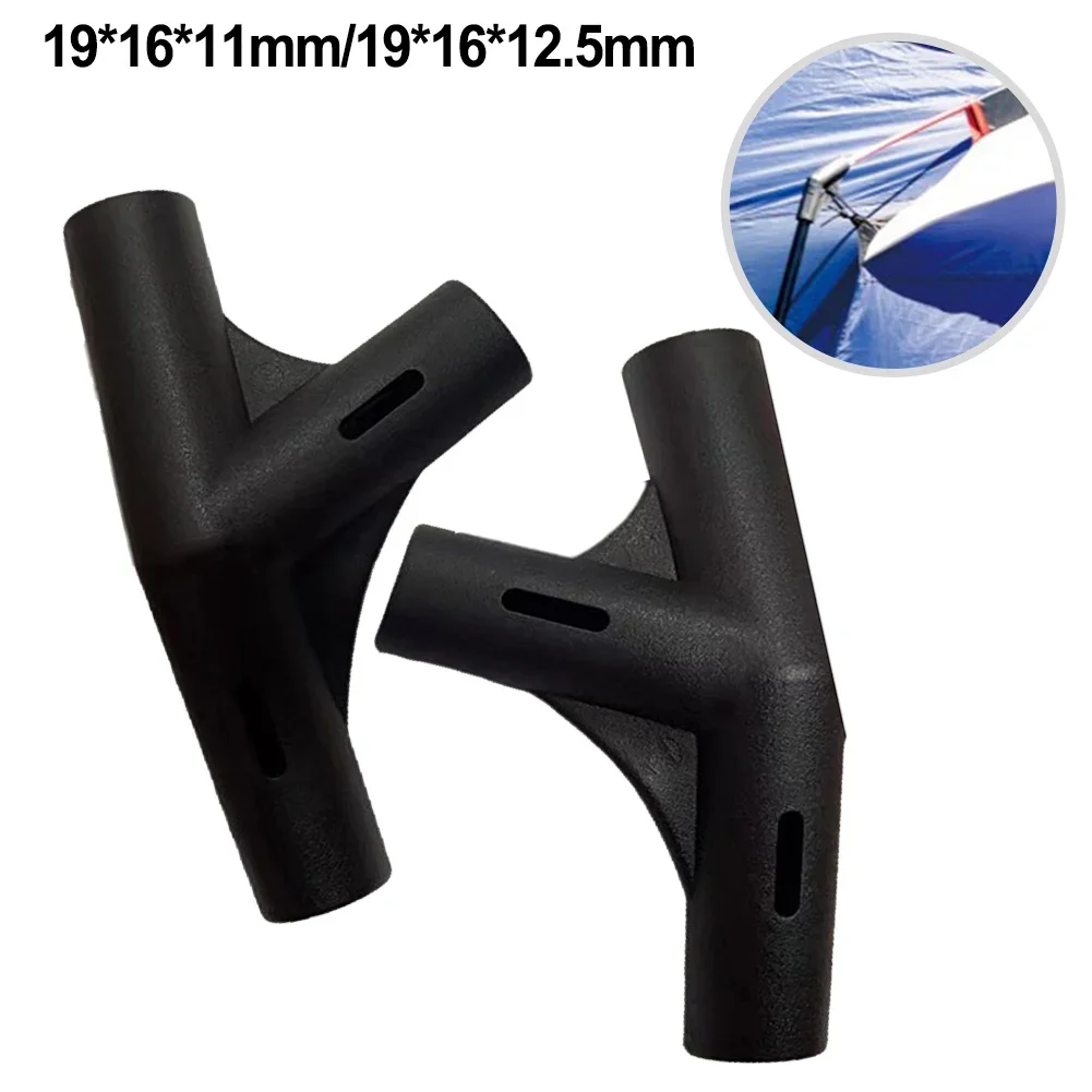 

10pcs Camping Tent Pole Joint Tent Repair Accessories Tent Support Rod Connector Tent Plastic Accessories Tee Y-Type Cross