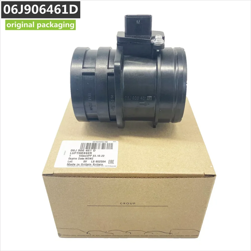 Premium 06J 906 461 D / 06J906461D Air Mass Flow Sensor Meter MAF For Audi A4 A5 A6 VW Beetle SKODA 95860612510