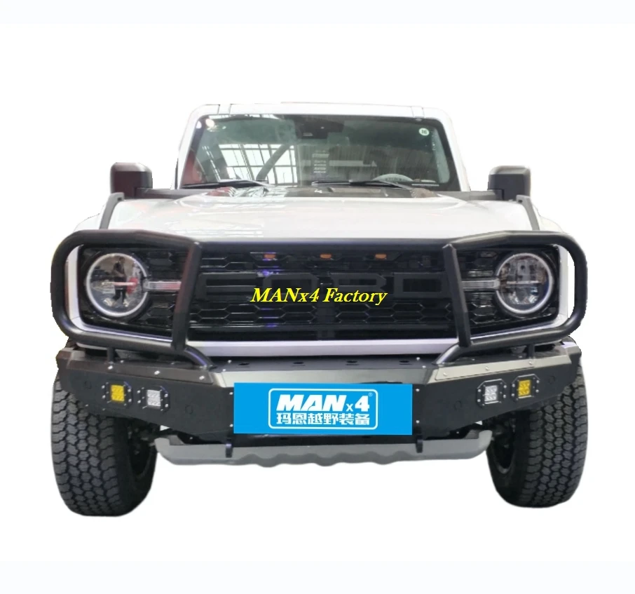 

TOP Bronco Front Bumper Steel Bull Bar for Ford Bronco U725