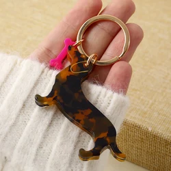 1 Pc Personalized Black Dog Keychain