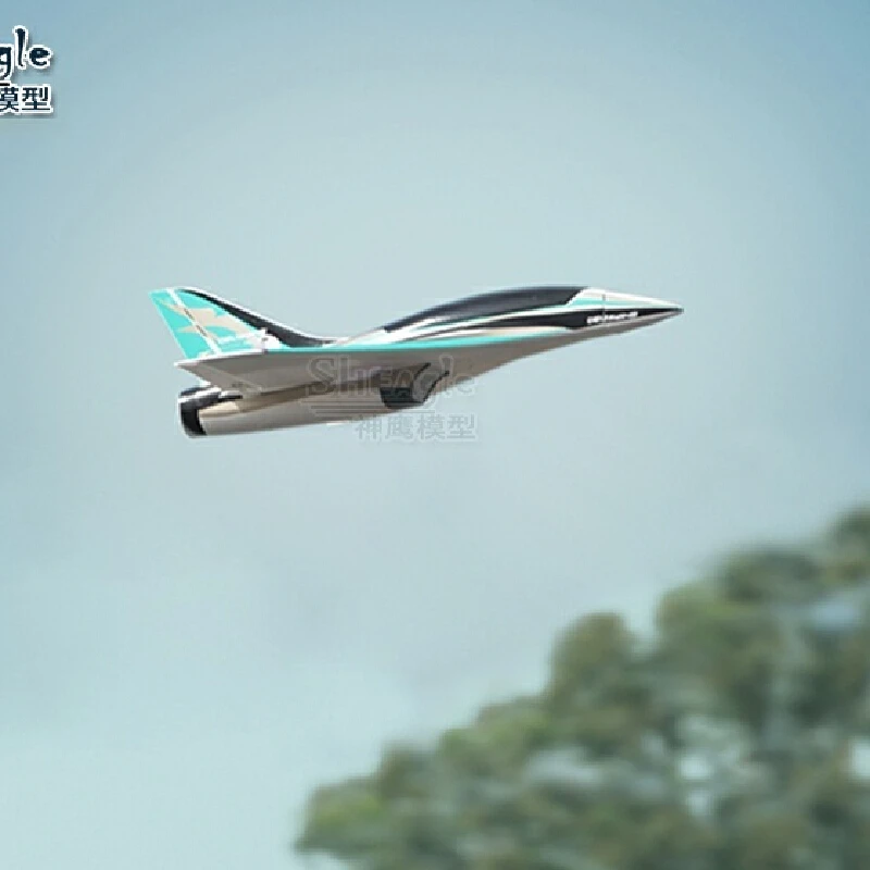 

New Blackbird 50mm Ducted High-Speed Triangular Wing Electric Fixed Wing Model Rc Remote-Controlled Aircraft 11 Blade High-Speed