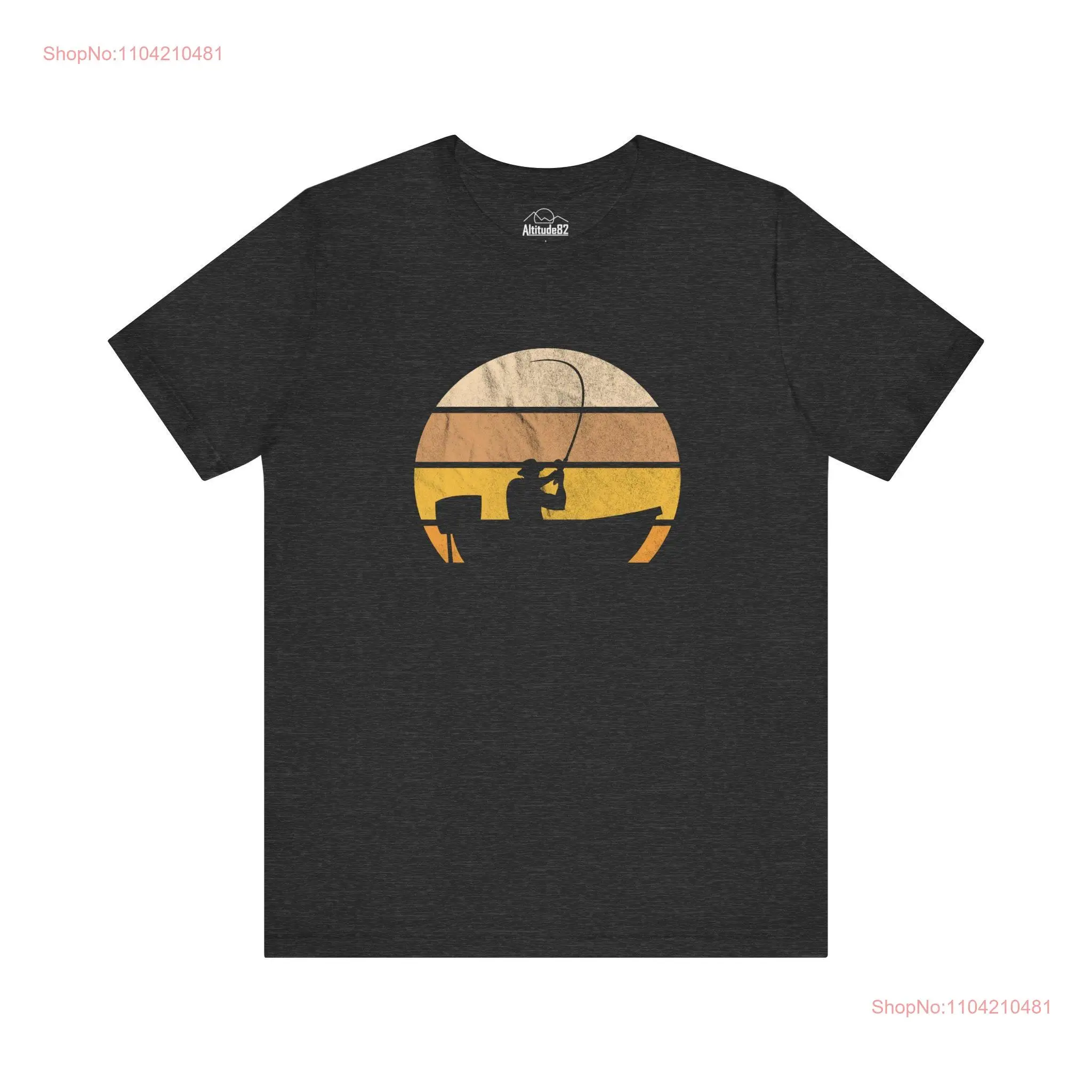 Fishing Sunset Catch of the Day T Shirt long or short sleeves