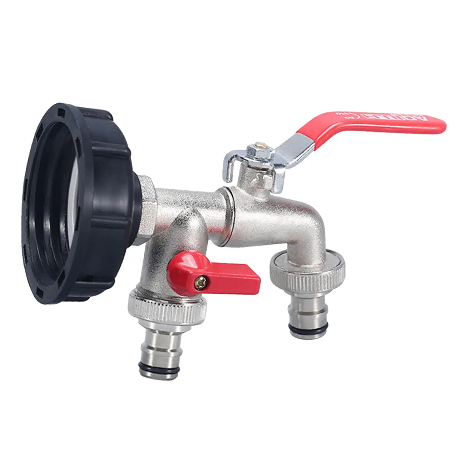Durable IBC Tank Adapter Water Hose Connector Drain Plug Fitting for Garden Container Control Valve