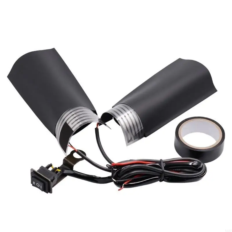 

Motorcycle Heated Grips Handlebar Heating Film Warmer for Motorcycle ATV