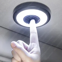 Luce di lettura a LED per tetto Auto universale lampada interna per Auto portatile senza fili ricarica USB tipo Touch magnete a soffitto luce notturna per Auto