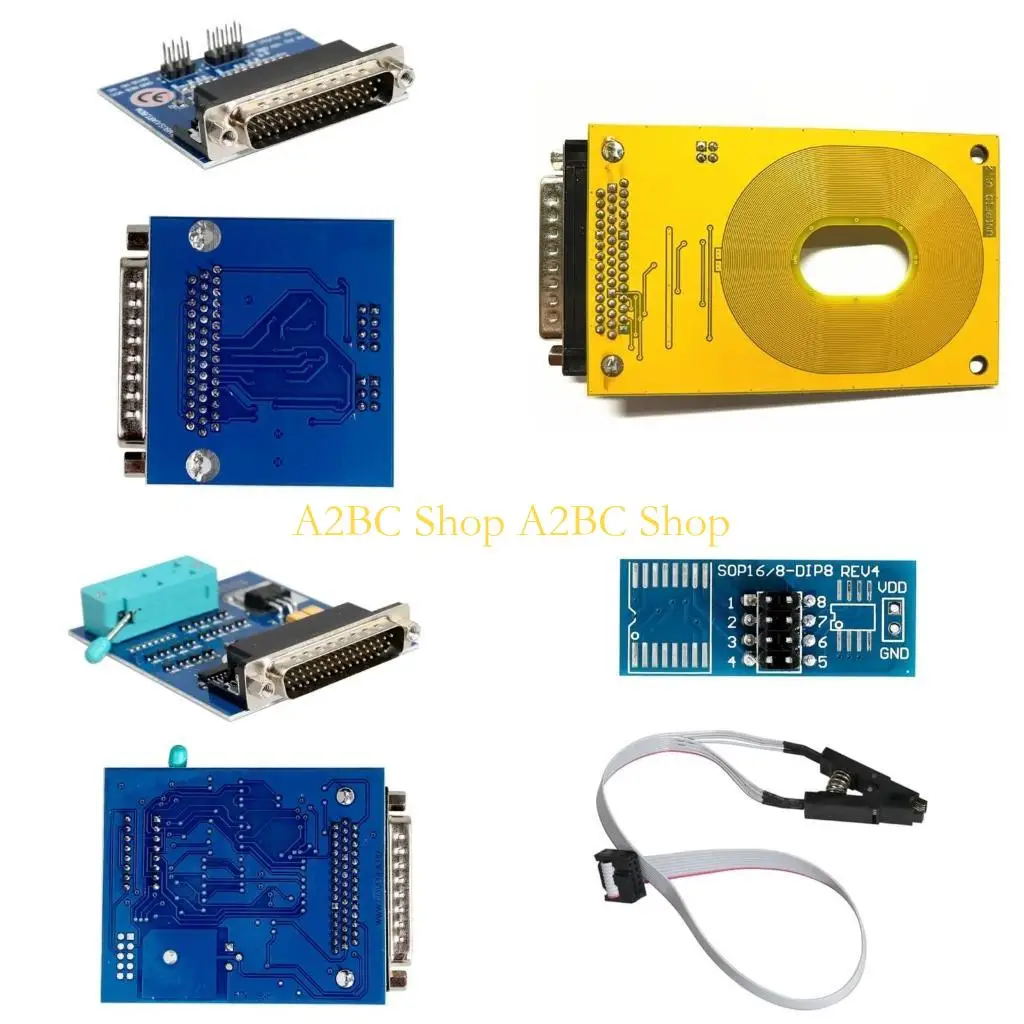 A2BC Fast Speed Universal Automotive Programming Tool Coding Device 12 Adapters