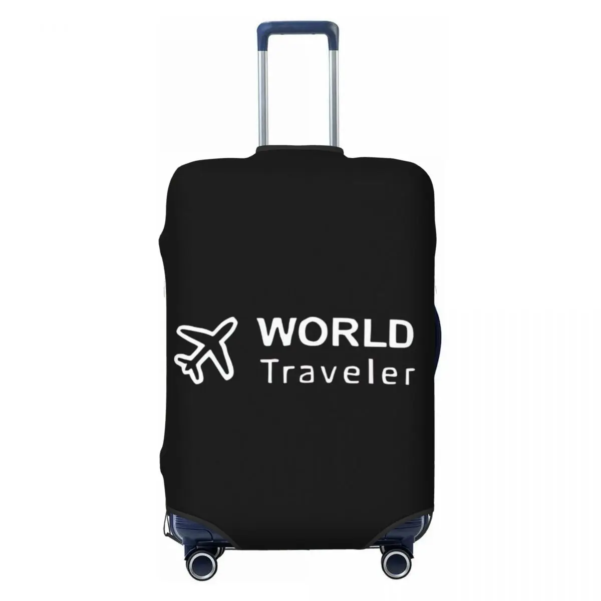 World Travel Suitcase Cover Fashion Cruise Trip Protector Vacation Fun Luggage Case