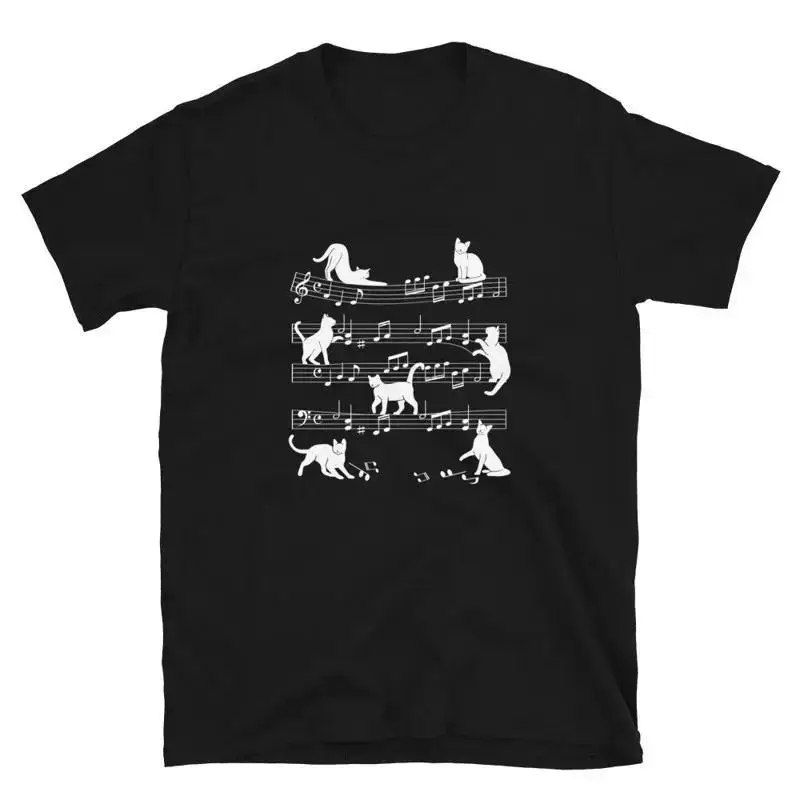 Music Staff Cats TShirt