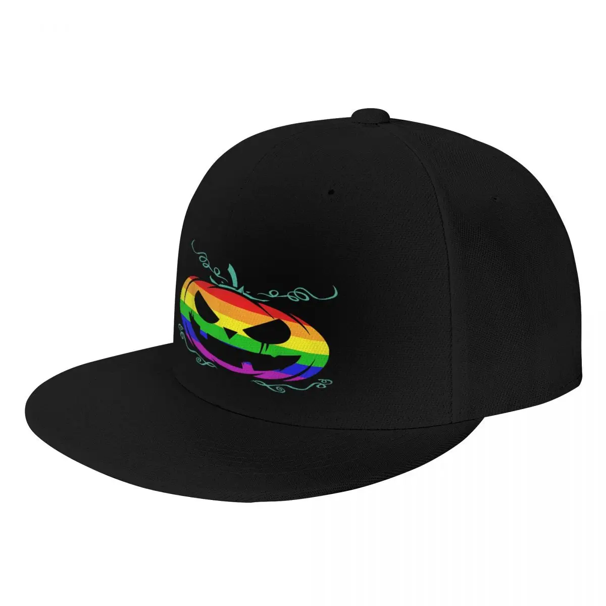 Lgbt Gay Pride Halloween Rainbow Flag Scary Man Cap Caps Women Cap For Men Women's Baseball Cap Man Hat Baseball Cap