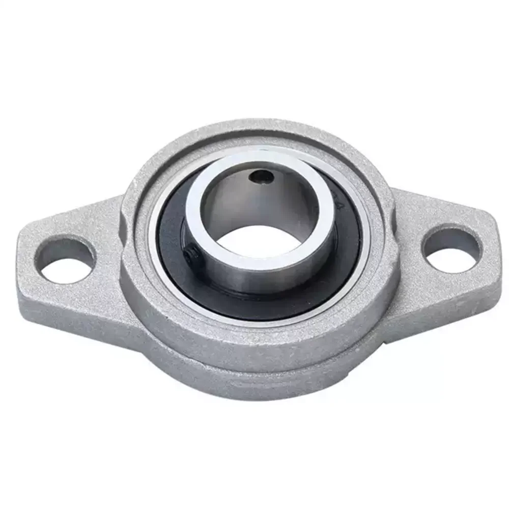 Brand New 1pcs 8/10/12/15/17/20/25/30/35mm Bore Diameter Zinc Alloy Pillow Block Flange Bearing Kfl Series Hot Sale