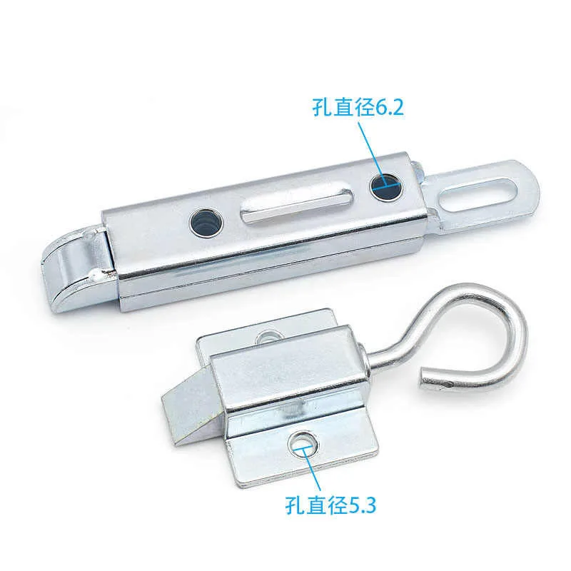 

Pull Ring Industrial Spring Pin Iron Switch Cabinet Buckle Push Pull Impact Door Lock Automation Equipment Chassis Cabinet Buckl