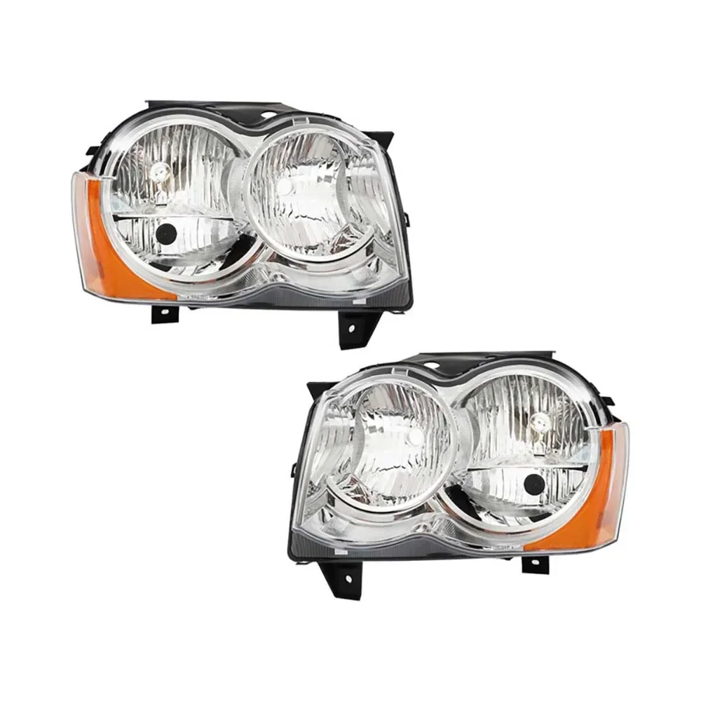 Car Headlight Head Light for Jeep Grand Cherokee 2008 2009 2010 without lamp