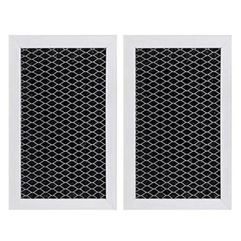 2PCS Microonde Filtro Carbone Parti di Accessori Per GE JX81C WB02X10776 Filtro A Microonde Per La Cucina Aria Filtro Al Carbone