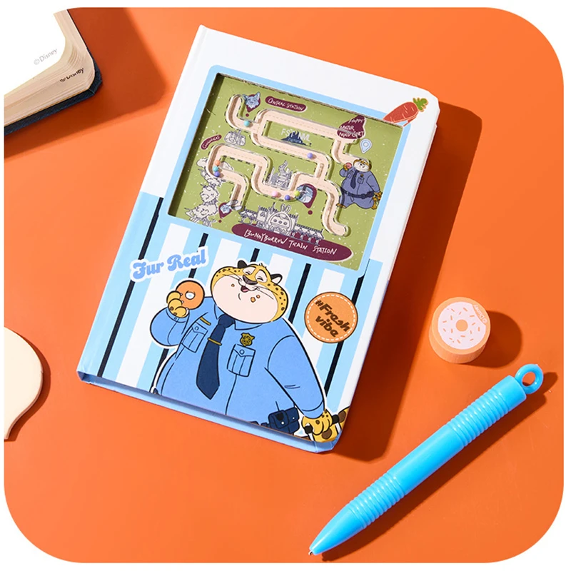 دفاتر ديزني زوتوبيا، متاهات ممتعة، دفاتر ملاحظات، كتب يدوية، بضائع أنيمي، هدايا عيد الميلاد والعيد الميلاد العودة إلى المدرسة
