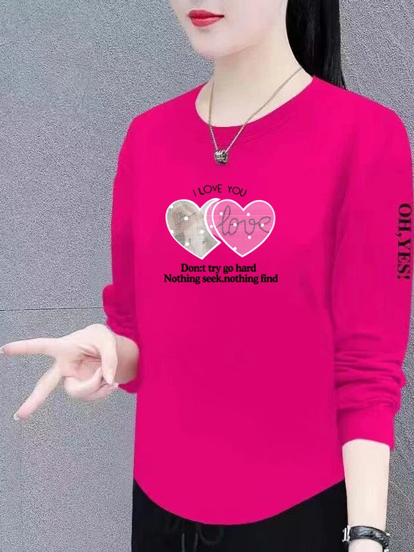 

Женская повседневная модная термо-футболка с длинным рукавом Slim Fit из полиэстера для похудения, больших размеров, в стиле для женщин среднего возраста