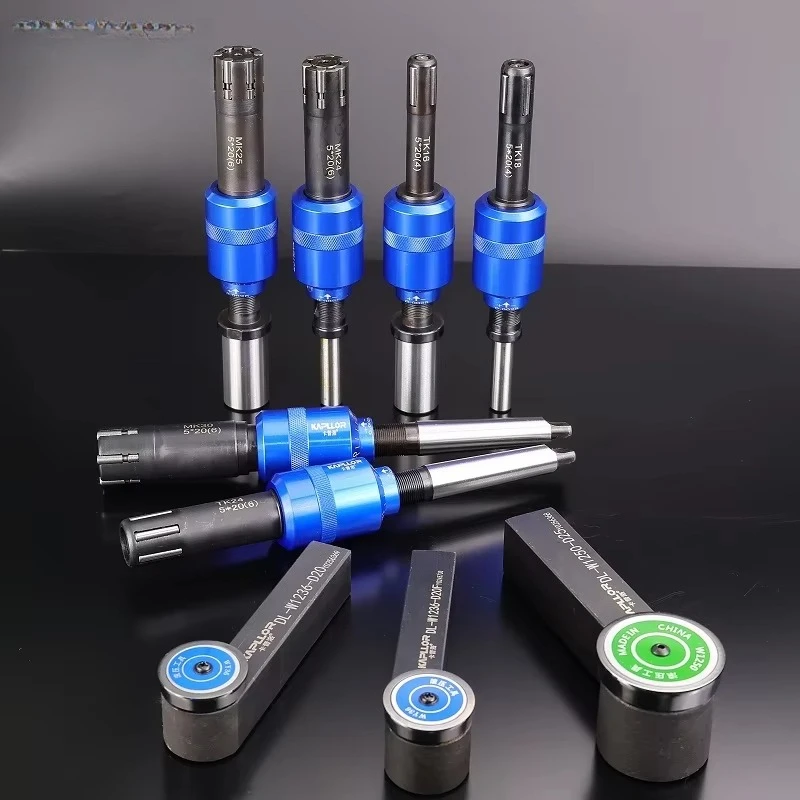 High Speed Steel Roll Polishing Tool for Mirror Processing of Blind/Through Hole Bearings with Flat Shank