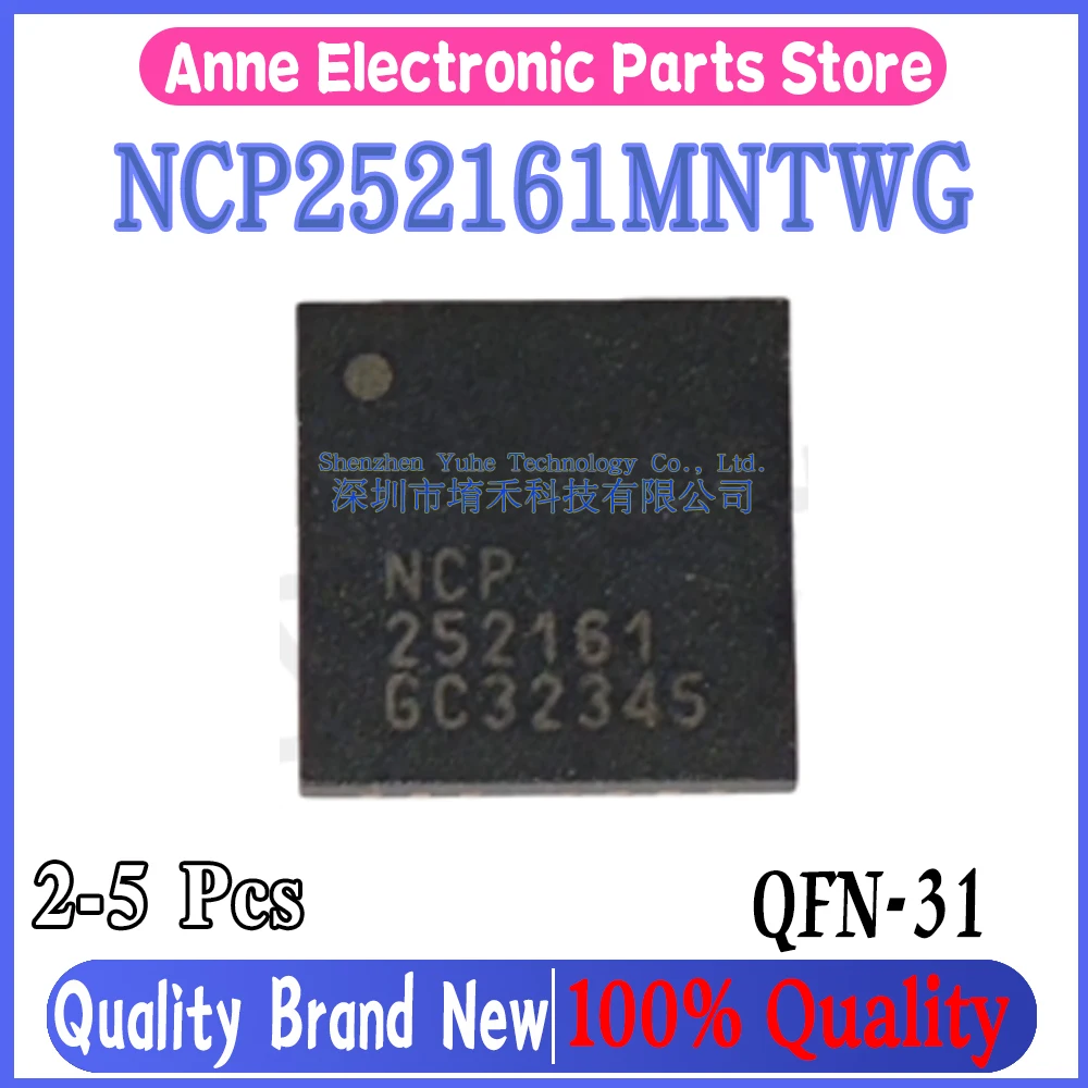 (2-5piece)100% New NCP252161 NCP252161MNTWG QFN-31 Chipset