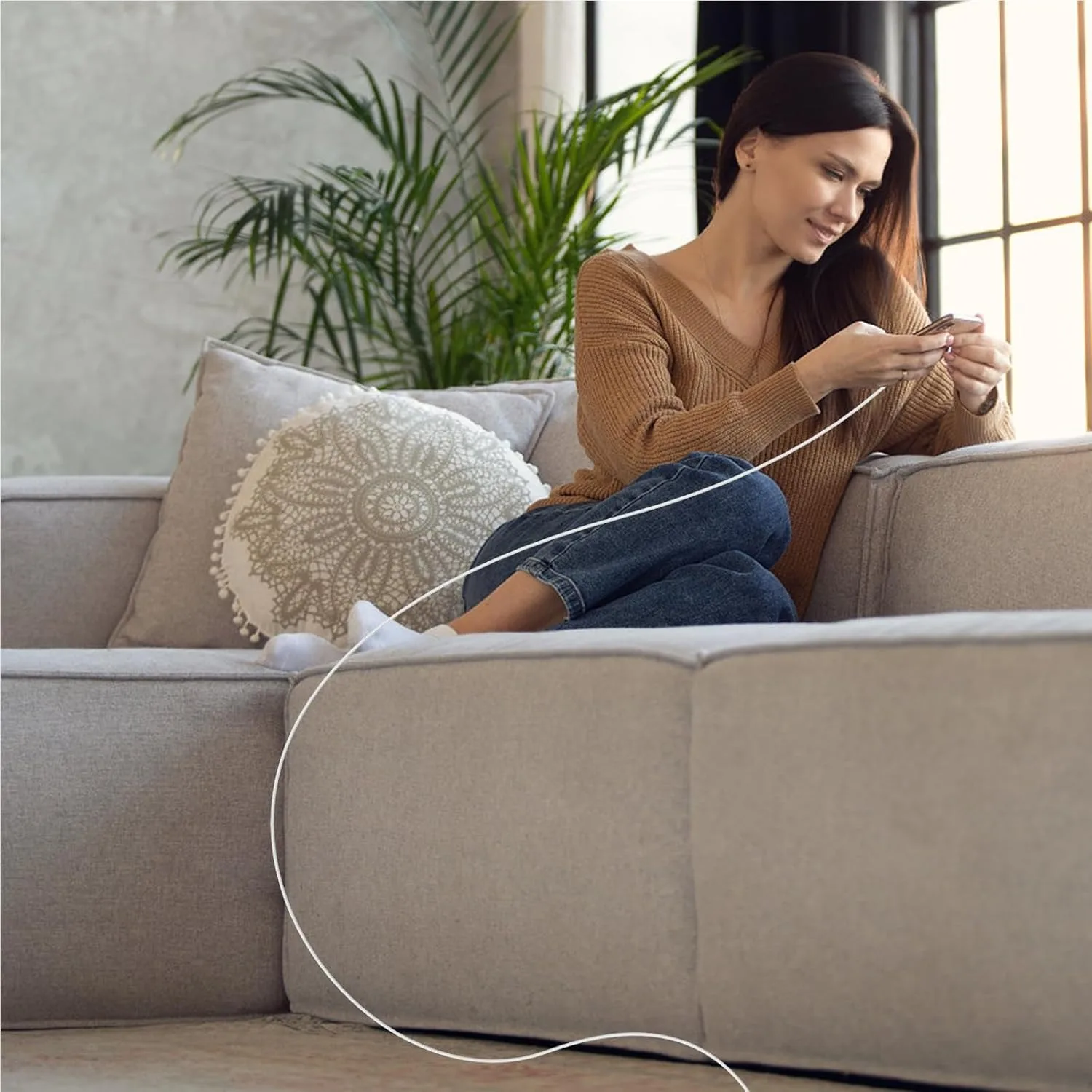 10er-Pack geflochtenes 60W USB-C-auf-USB-C-Schnellladekabel, PD-Datenübertragungs- und Ladekabel, kompatibel mit iPhone 17/16/15 Pro Max – Detail 6