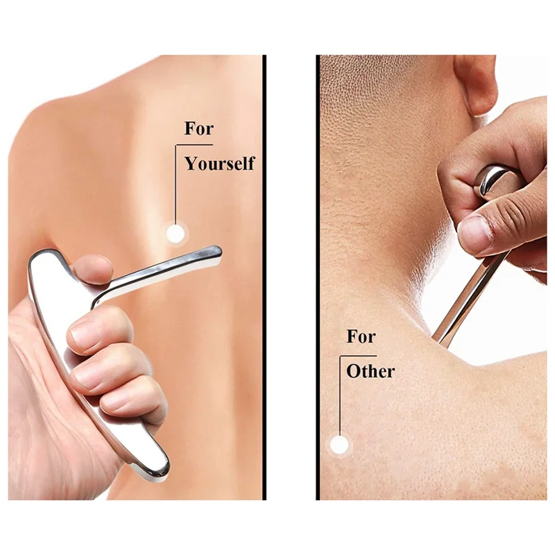 

Инструмент для триггерного массажа из нержавеющей стали - Массаж глубоких тканей - Инструмент для точечного массажа для миофасциального релиза, облегчения боли-A77G