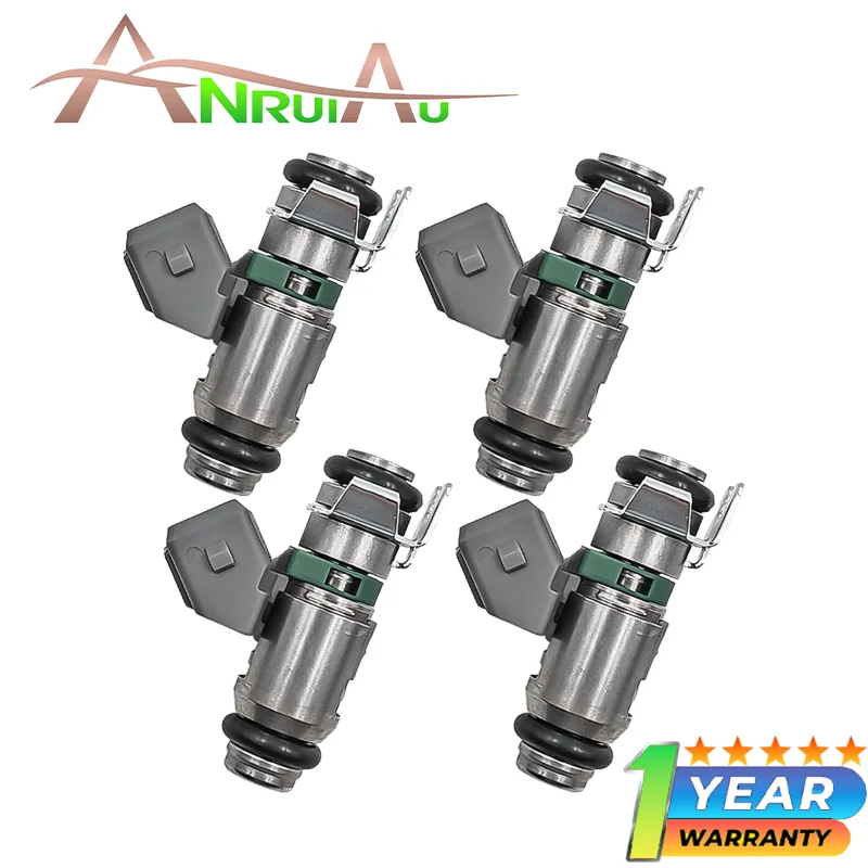 Nuevos 4 Inyectores de Combustible Compatibles con Fiat Uno Siena Palio 2012-2020 1.0 8v 50104202 IWP0052