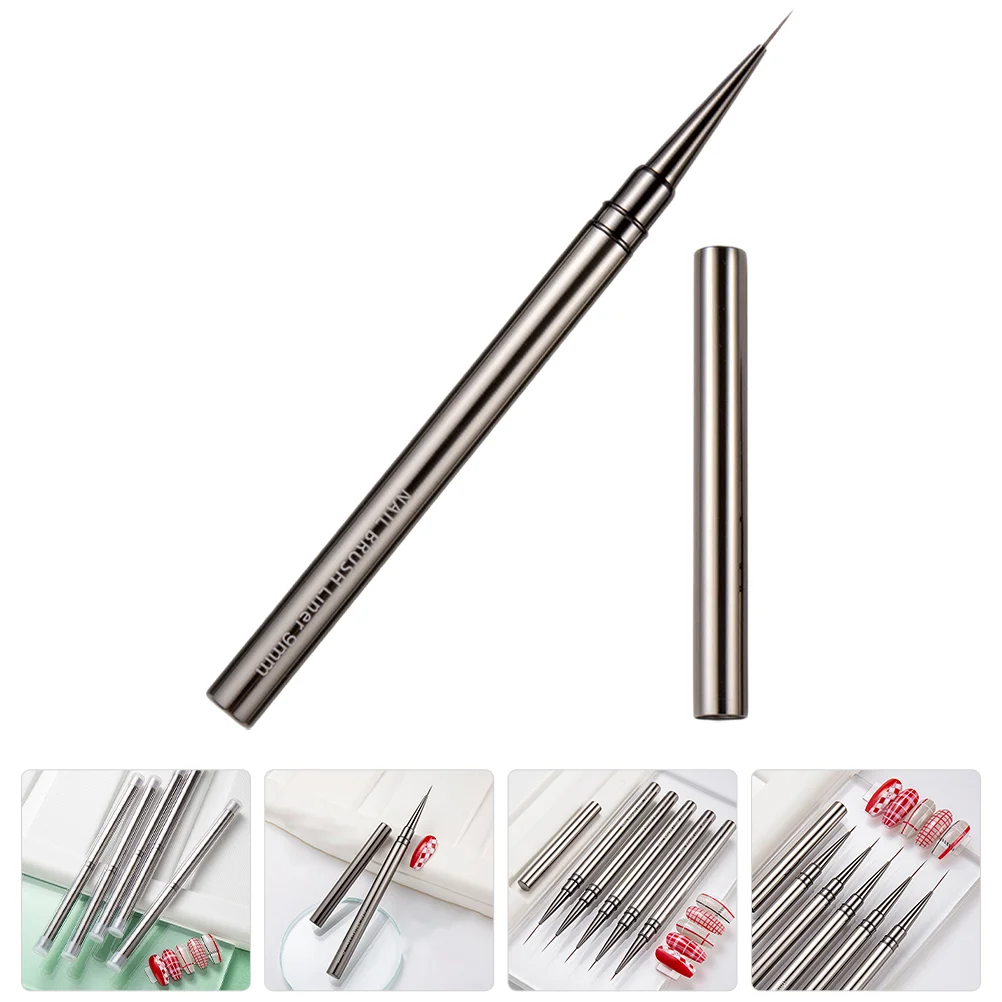 10pcs Liner Brush Fine Tip Pen Precision Manicure Tool Professional Nail Supplies Nail Brush Ideal for Salon