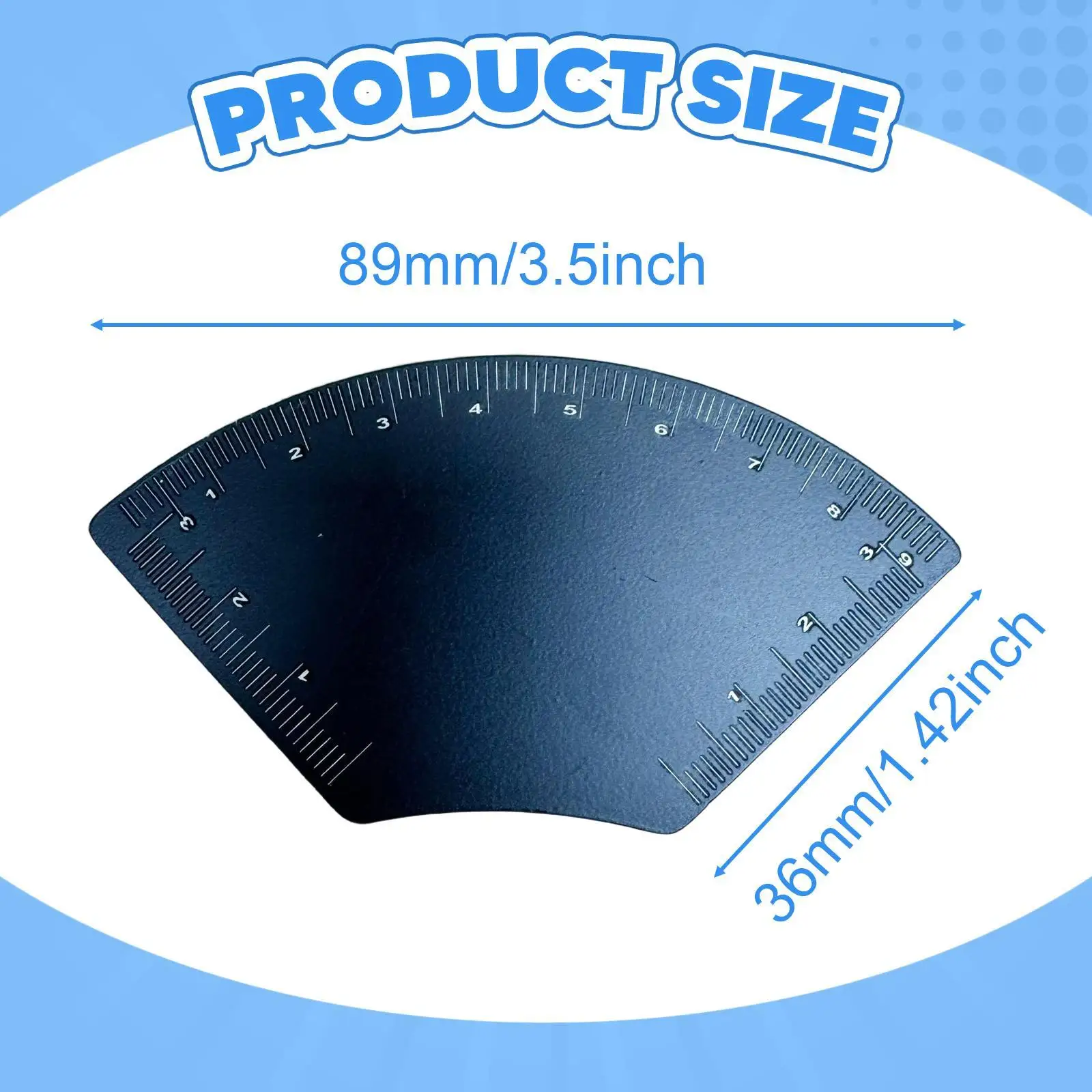 أداة تشكيل استنسل الحواجب، ملحقات خفيفة الوزن، حديد قابل لإعادة الاستخدام مع قوس