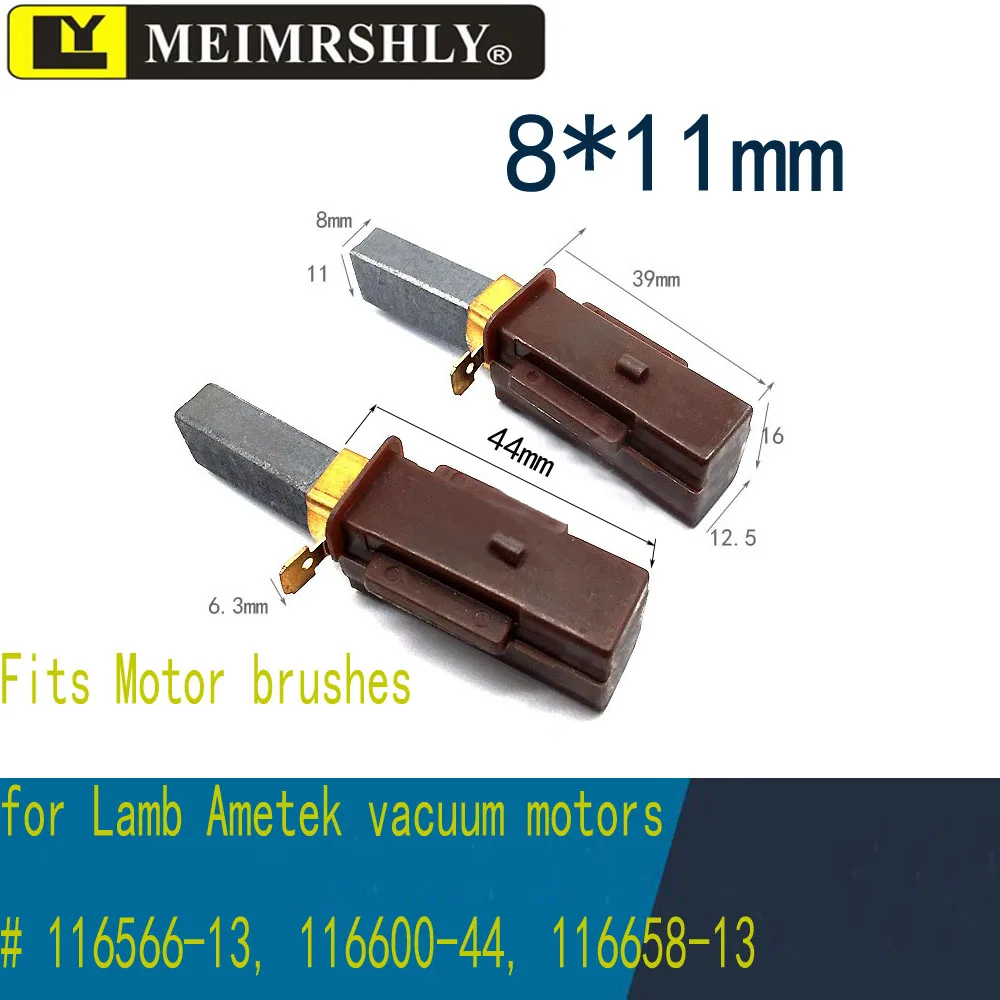 

20PCS 11-8mm Motor Carbon Brushes For Ametek Lamb Vacuum Cleaner 2311480Cleaning agent for suction machine