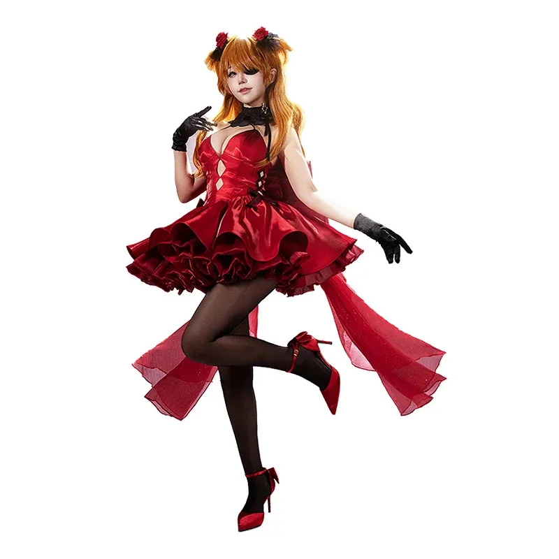 

Soryu Asuka Langley Ayanami Rei Cosplay Costume Halloween Christmas Festival Party Comic Con Anime Game