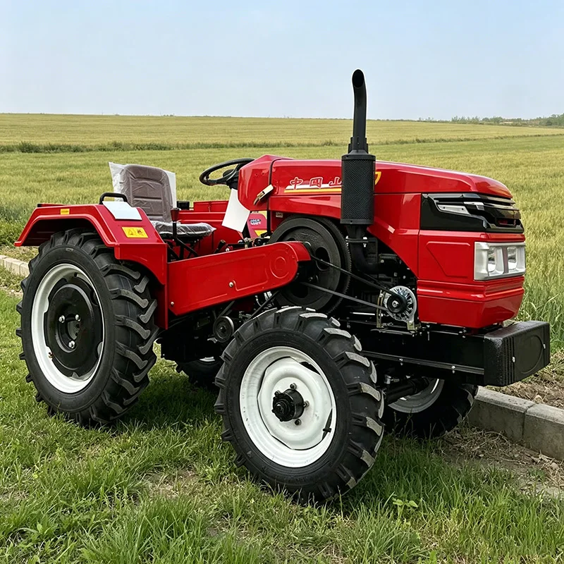 

Индивидуальный четырехколесный трактор и роторный культиватор на колесном ходу для огородов и садов, для вспашки