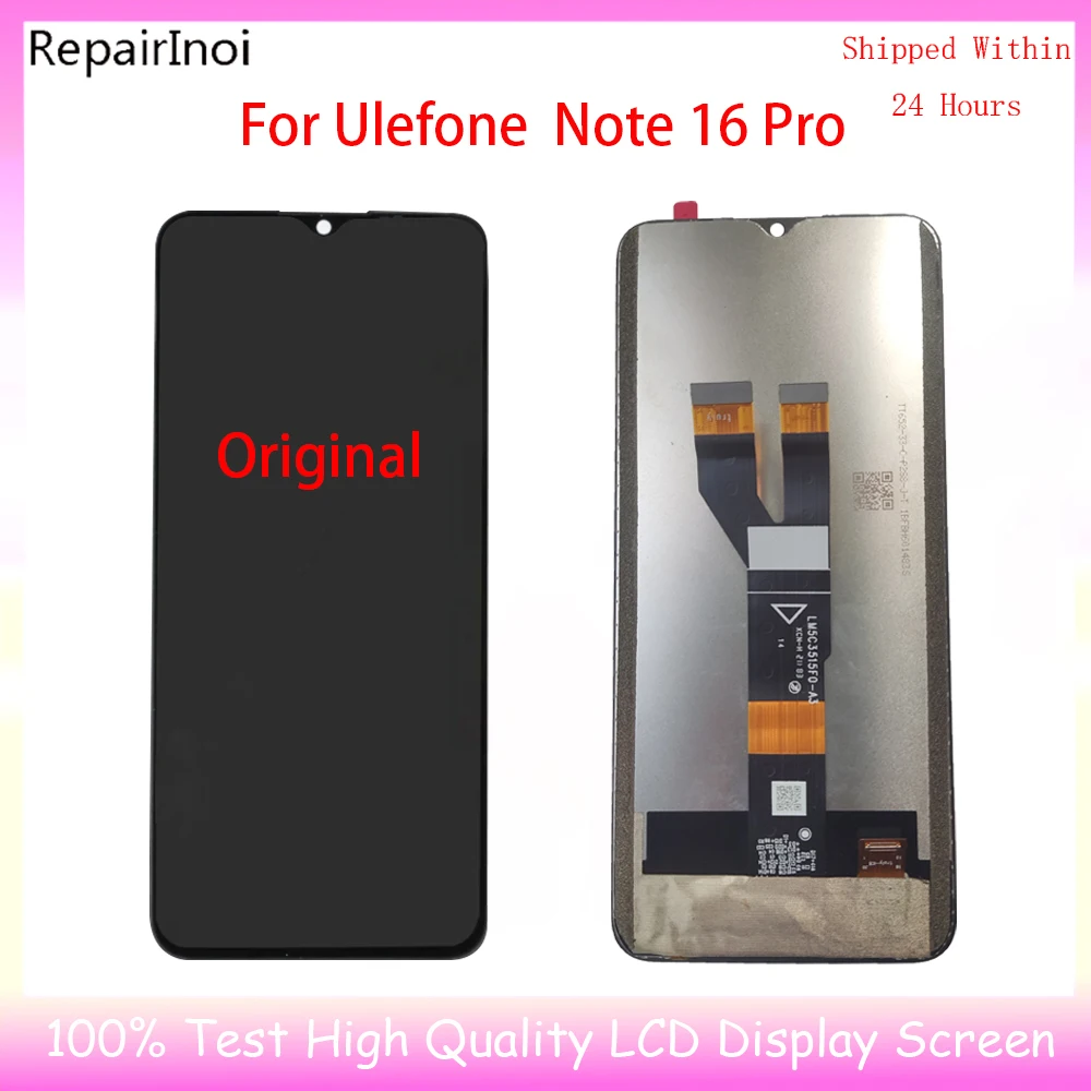 

6.52" Original LCD Display For Ulefone Note 16 Pro LCD Display Touch Screen Digitizer Assembly Replacement Part